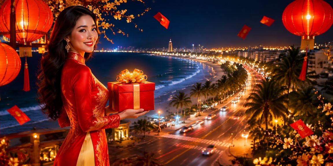 Phong bì đỏ may mắn tại Phan Thiết biểu trưng cho chương trình thưởng nạp và giải thưởng casino